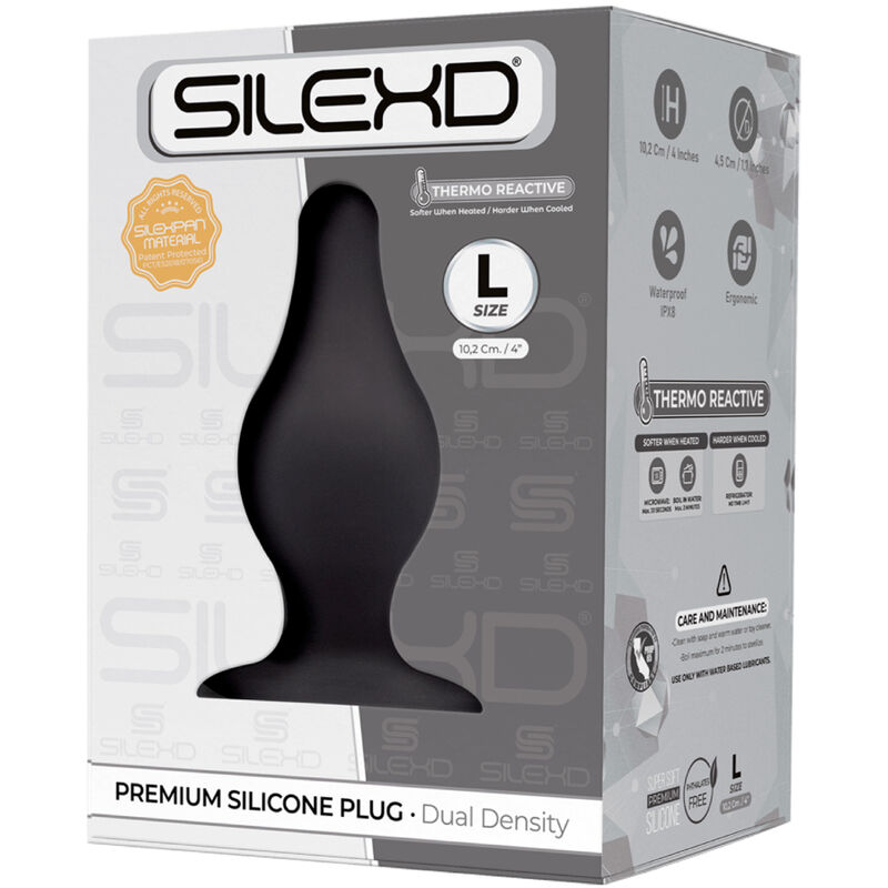 SILEXD - MODEL 2 ANAL PLUG PREMIUM SILEXPAN SILICONE PREMIUM THERMOREACTIVE SIZE L - Image 2