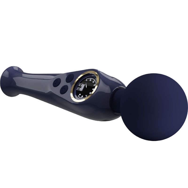PRETTY LOVE - SKYLER VIBRATOR WAND BLUE - Image 4