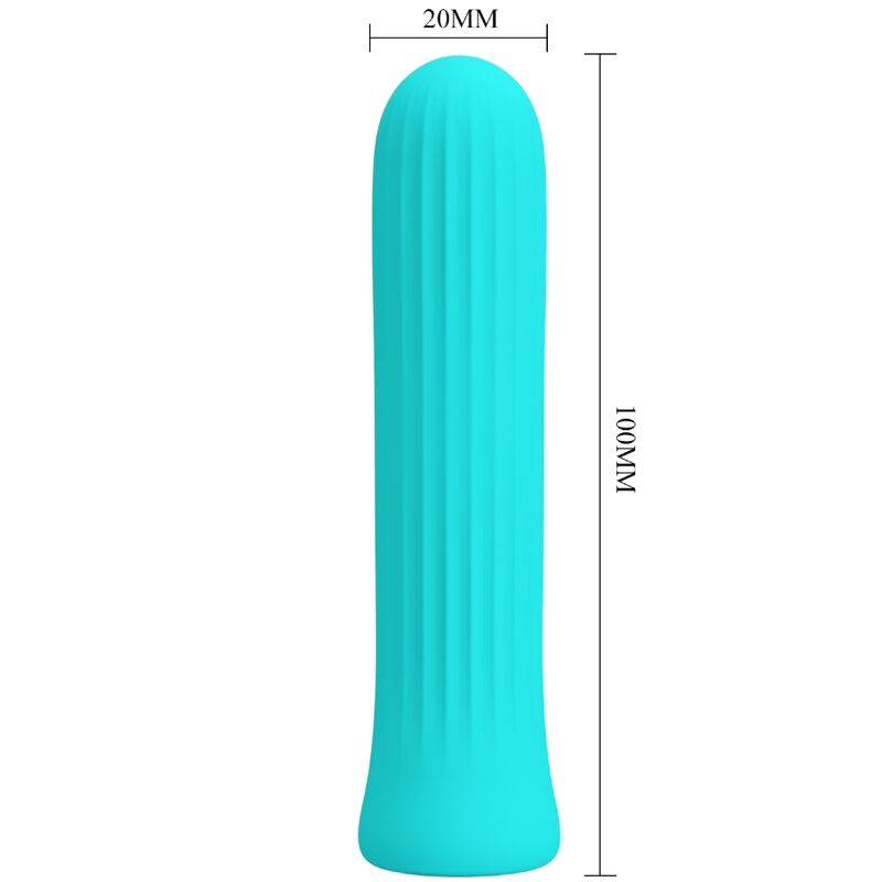 PRETTY LOVE - BLANCHE VIBRADOR ESTIMULADOR AZUL - Imagen 7