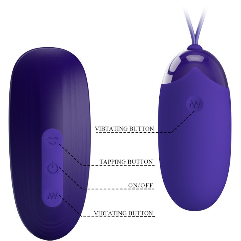 PRETTY LOVE - STIMULATEUR ET OEUF PORTABLE – Image 5