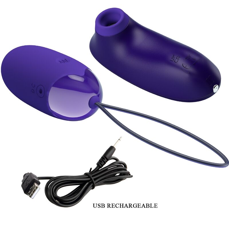 PRETTY LOVE - STIMULATEUR ET OEUF PORTABLE – Image 6