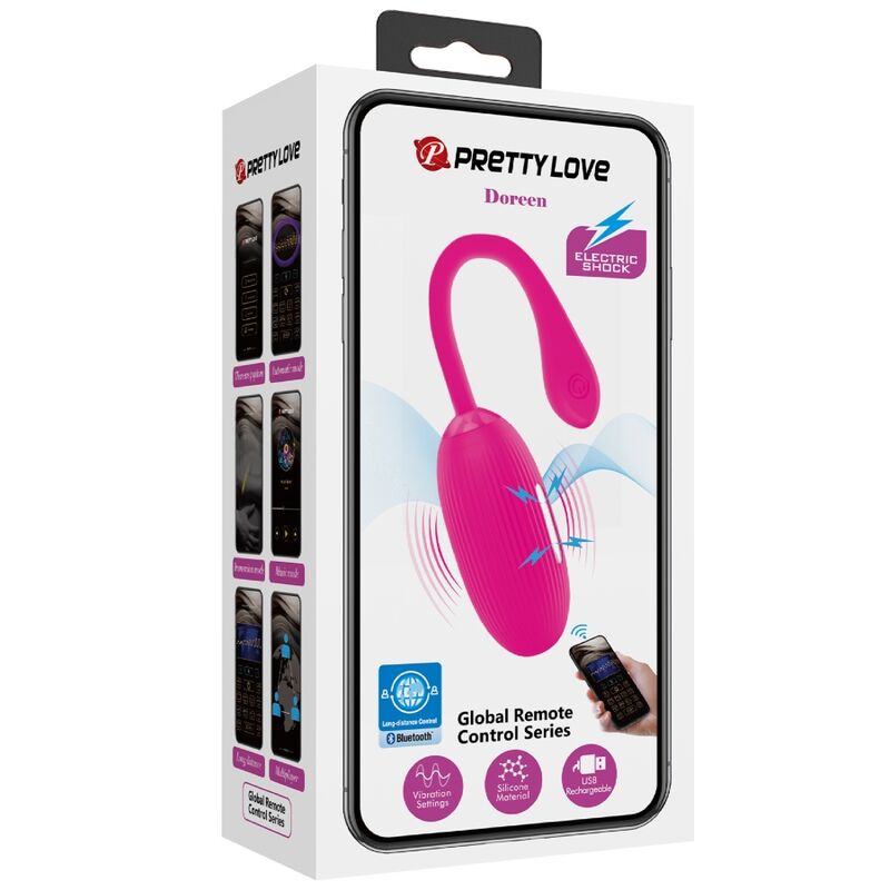 PRETTY LOVE - OEUF VIBRANT RECHARGEABLE DOREEN MAGENTA TÉLÉCOMMANDE – Image 11