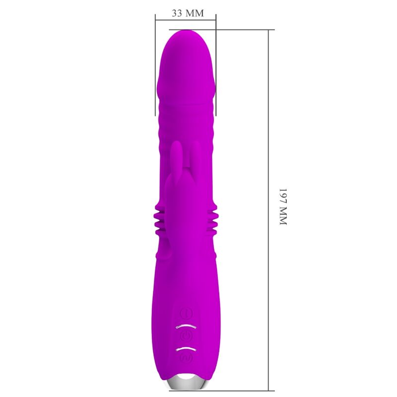 PRETTY LOVE - VIBRATEUR LAPIN RECHARGEABLE DOROTHY VIOLET – Image 8