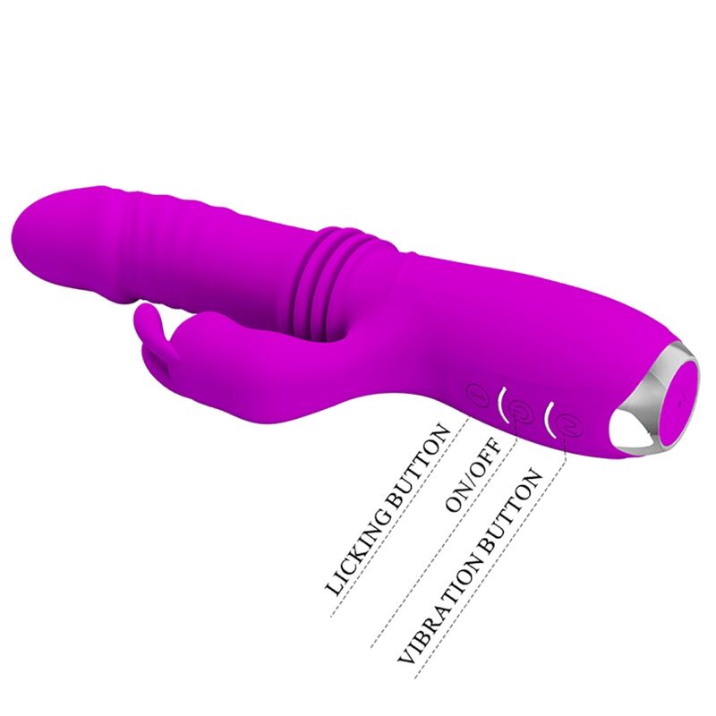 PRETTY LOVE - VIBRATEUR LAPIN RECHARGEABLE DOROTHY VIOLET – Image 9