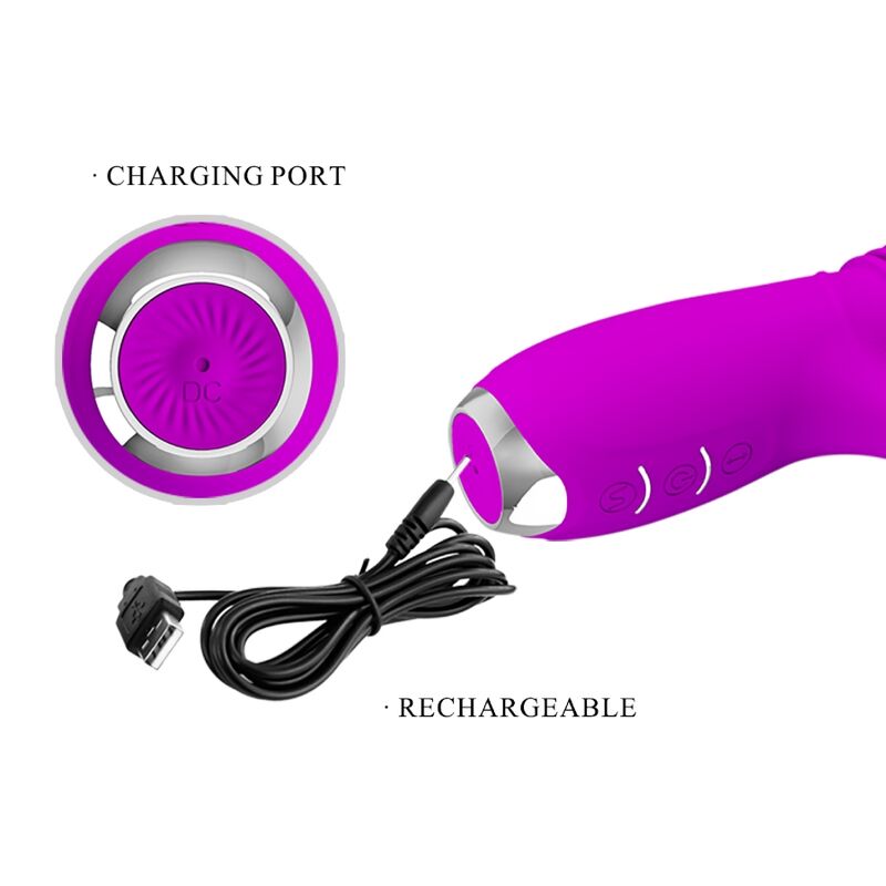 PRETTY LOVE - VIBRATEUR LAPIN RECHARGEABLE DOROTHY VIOLET – Image 10