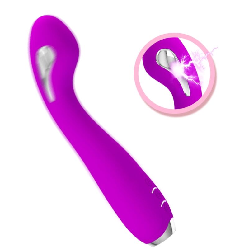 PRETTY LOVE - VIBRATEUR ÉLECTROCHOC RECHARGEABLE HECTOR-IMPERMÉABLE VIOLET – Image 3