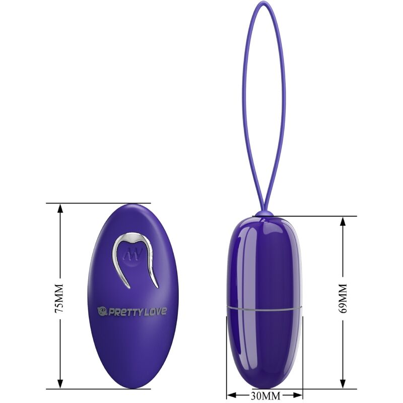 PRETTY LOVE - SELKIE YOUTH MINI VIBRIERENDES EI VIOLET FERNBEDIENUNG – Bild 7