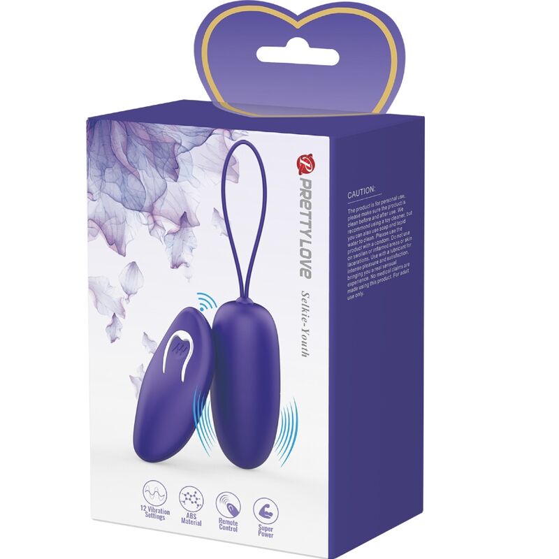 PRETTY LOVE - SELKIE YOUTH MINI VIBRIERENDES EI VIOLET FERNBEDIENUNG – Bild 8