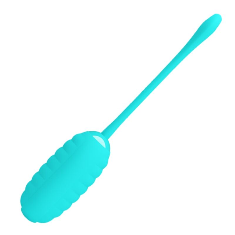 PRETTY LOVE - KIRK HUEVO VIBRADOR RECARGABLE VERDE CLARO - Imagen 6