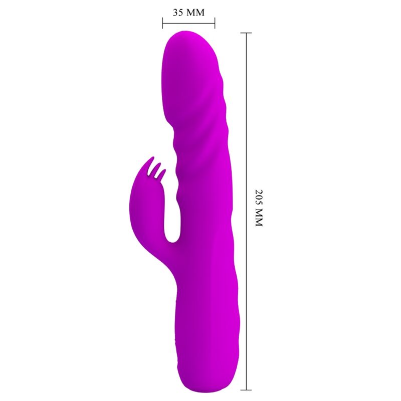PRETTY LOVE - VIBRATEUR LAPIN RECHARGEABLE MELANIE VIOLET – Image 6