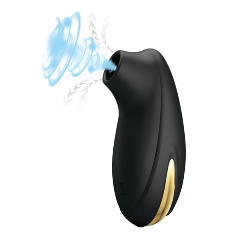 PRETTY LOVE - MASSEUR À ASPIRATION RECHARGEABLE DE LUXE NOIR – Image 11