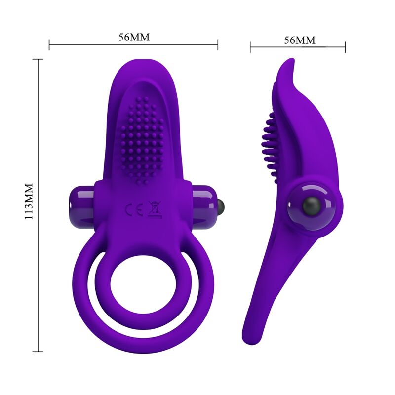 PRETTY LOVE - ANNEAU PÉNIS VIBRANT VIOLET – Image 6