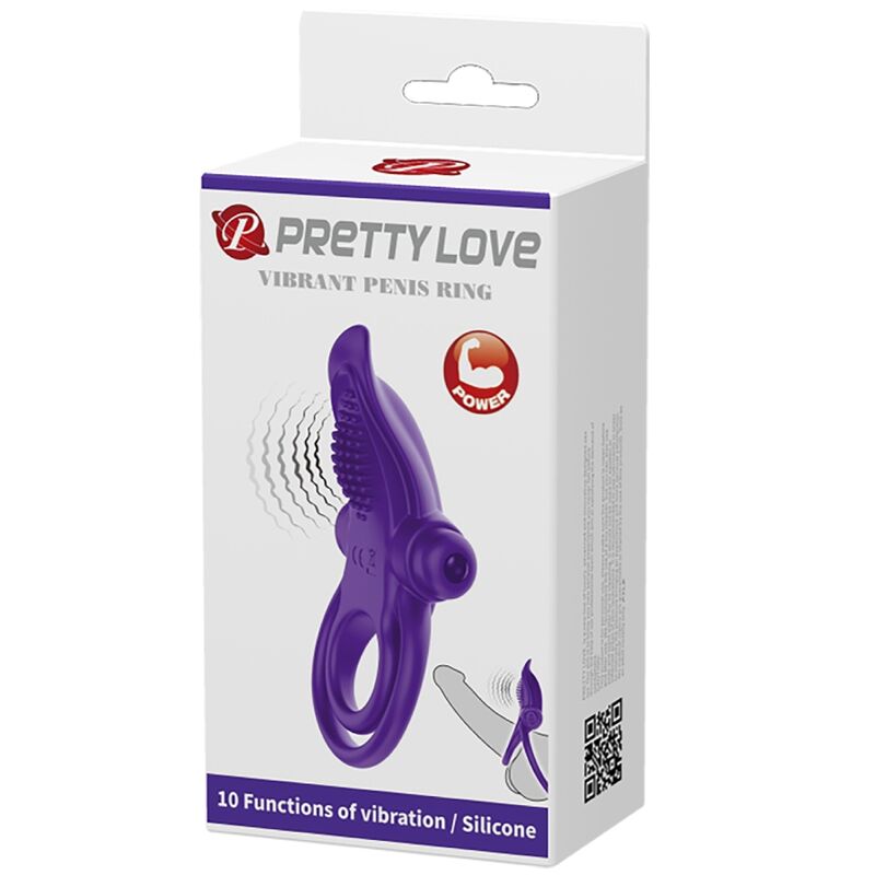 PRETTY LOVE - ANNEAU PÉNIS VIBRANT VIOLET – Image 2