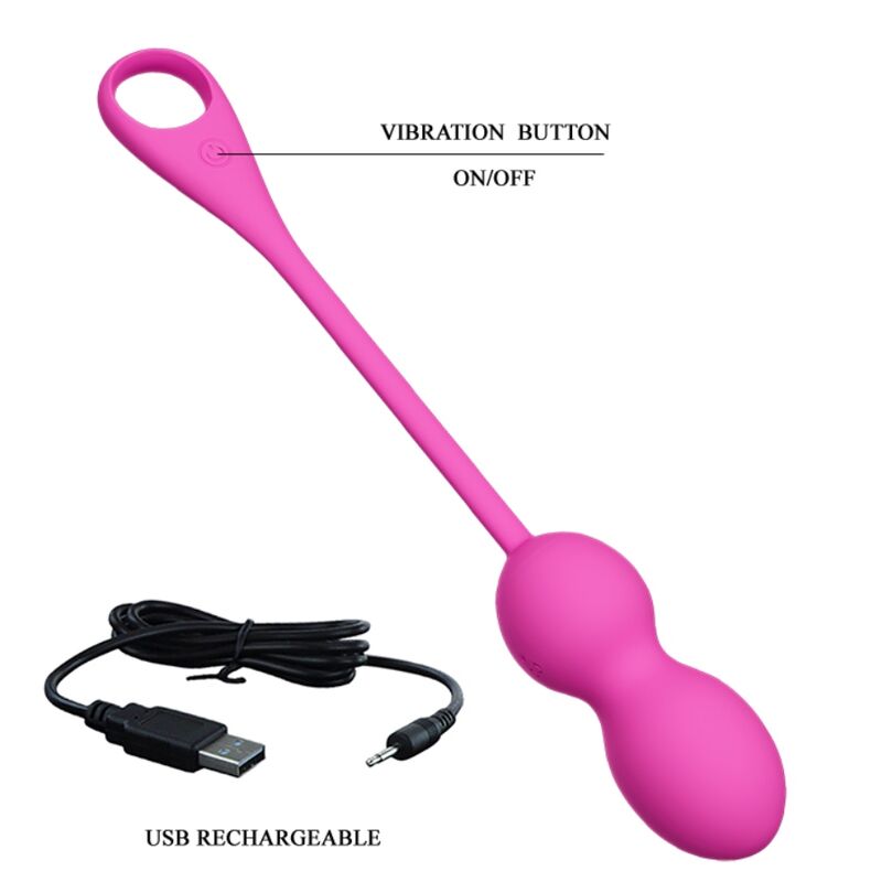 PRETTY LOVE - SFERE VIBRANTI RICARICABILI ELVIRA ROSA - immagine 6