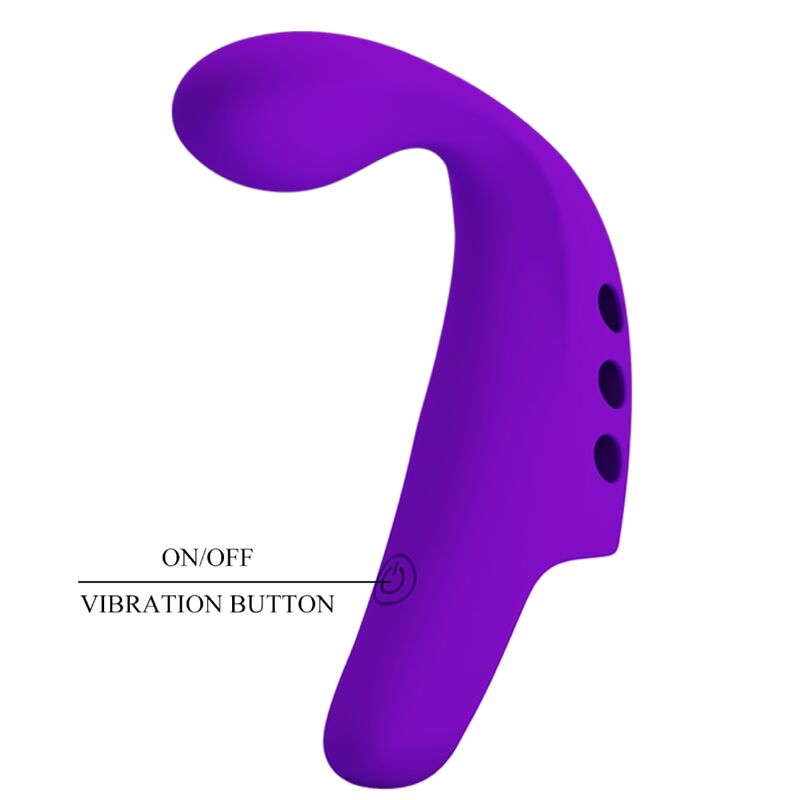 PRETTY LOVE - VIBRATEUR DOIGT RECHARGEABLE GORGON VIOLET – Image 6