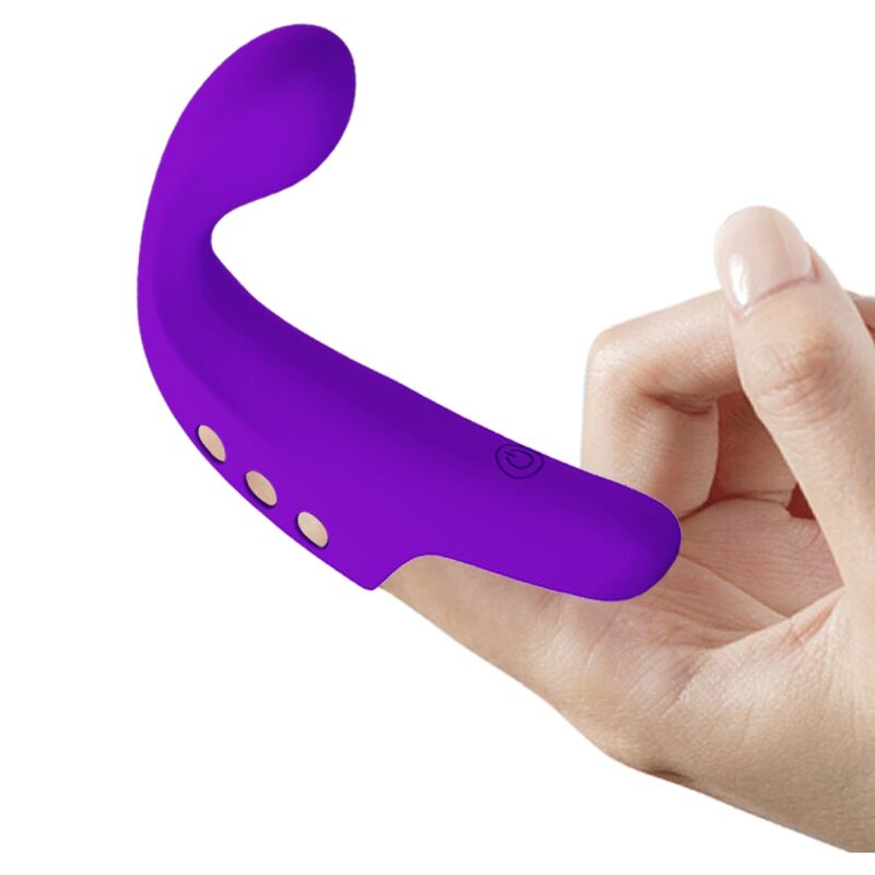 PRETTY LOVE - VIBRATEUR DOIGT RECHARGEABLE GORGON VIOLET – Image 5