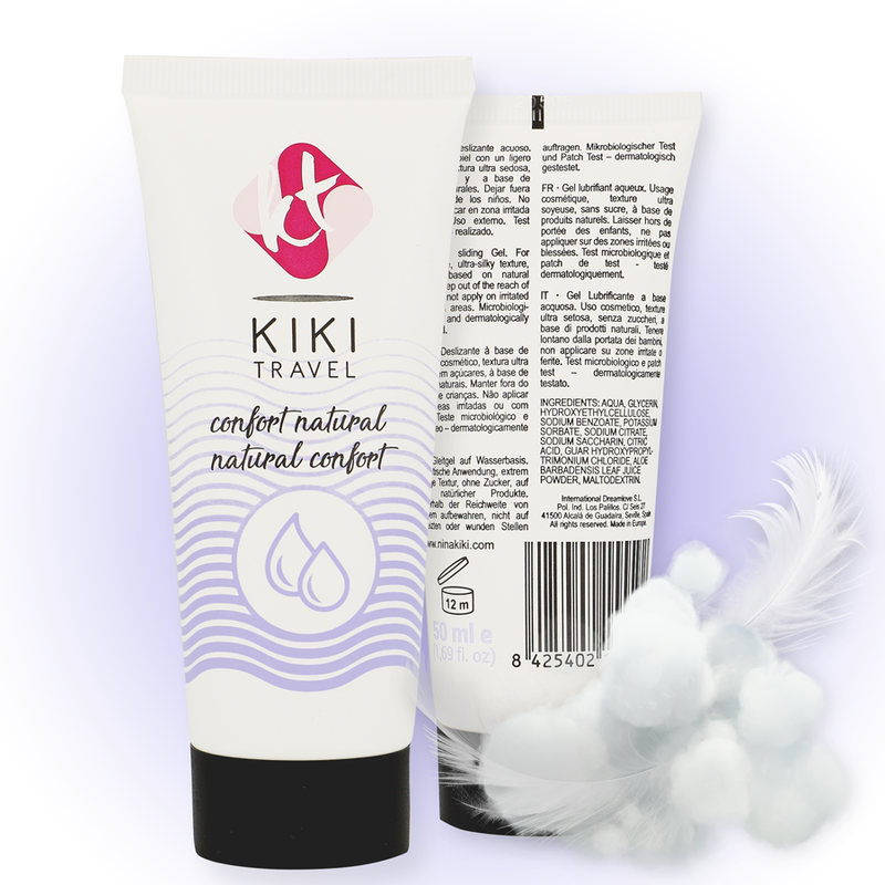 KIKÍ TRAVEL - GEL DESLIZANTE NATURAL CONFORT 50 ML - Imagen 9