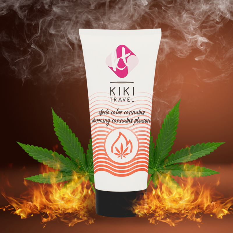 KIKÍ TRAVEL - CANNABIS LUBRIFICANTE DE EFEITO QUENTE 50 ML - Image 7
