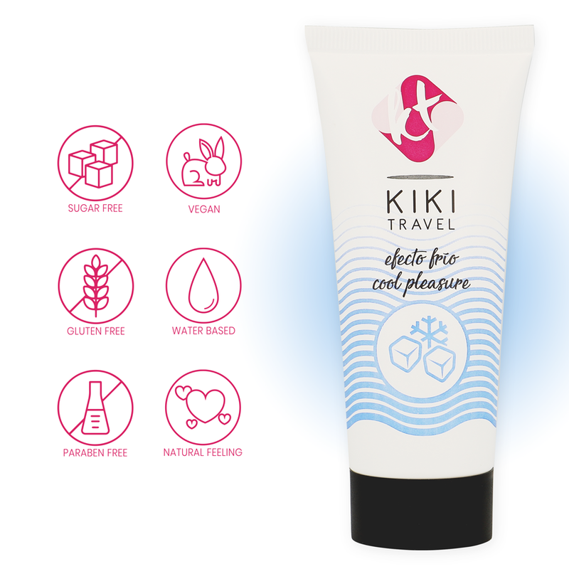 KIKÍ TRAVEL - GEL DESLIZANTE EFECTO FRÍO INTENSIFICADOR 50 ML - Imagen 7