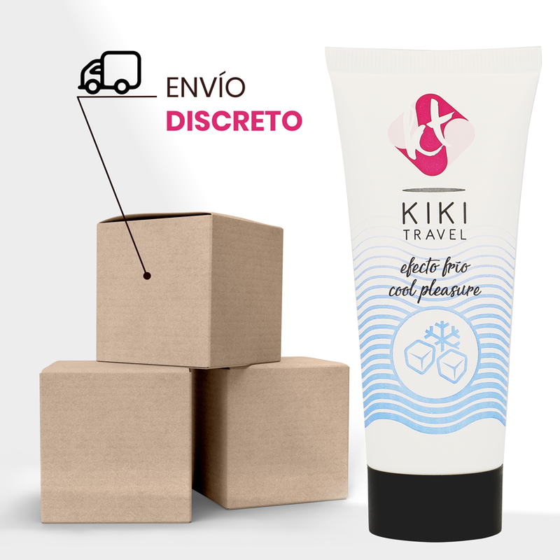KIKÍ TRAVEL - GEL DESLIZANTE EFECTO FRÍO INTENSIFICADOR 50 ML - Imagen 2