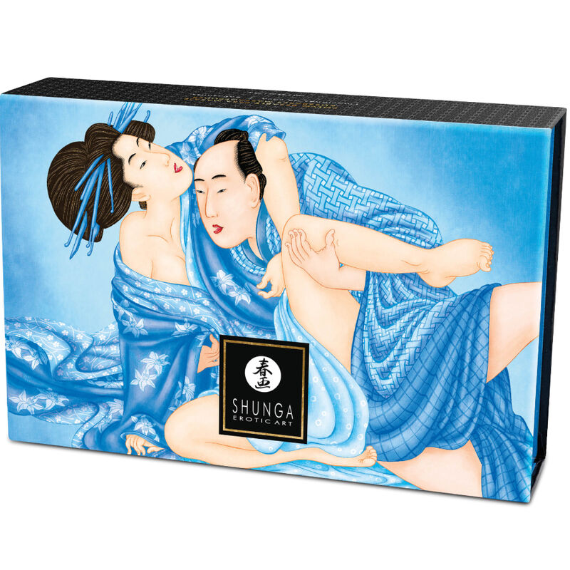 SHUNGA - KIT DE POUDRE DE MASSAGE COMESTIBLE À LA NOIX DE COCO – Image 3