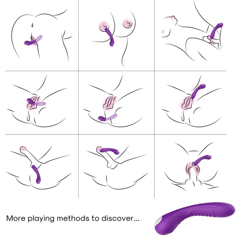 ARMONY - LEGEND VIBRADOR SILICONA VIOLETA - Imagen 5
