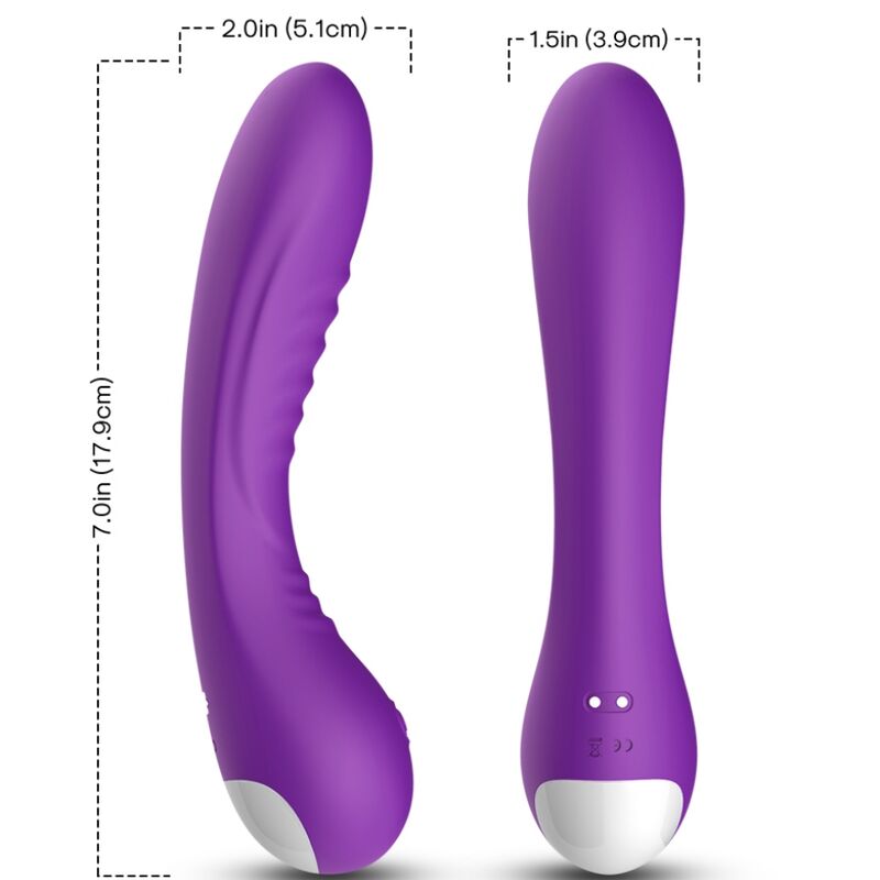 ARMONY - LEGEND VIBRADOR SILICONA VIOLETA - Imagen 2