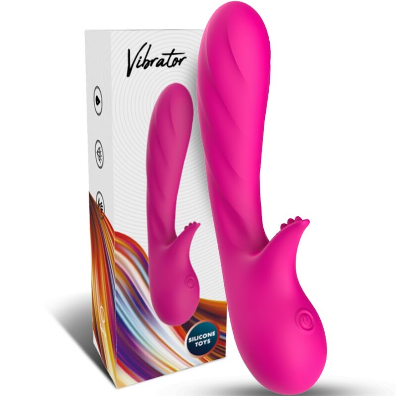 ARMONY - VIBRATEUR ROMANCE AVEC STIMULATEUR FUCHSIA – Image 5
