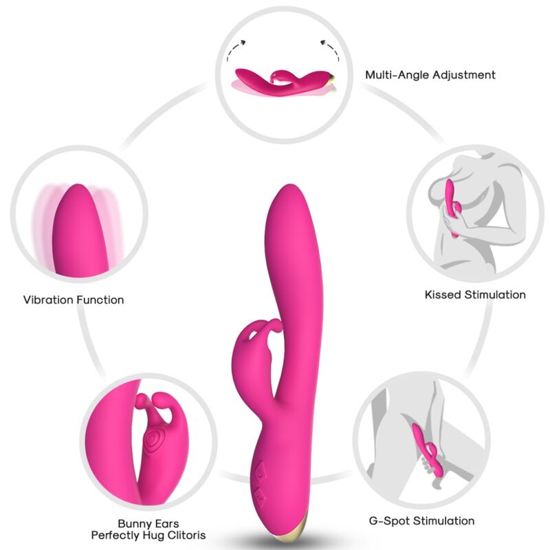 ARMONY - BONNIE VIBRADOR RABBIT FUCSIA - Imagen 6