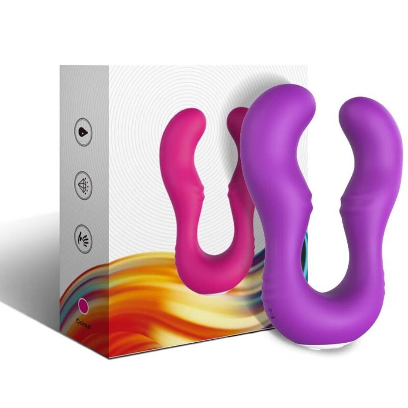 ARMONY - VIBRADOR SERAPH DUPLO CONTROLE REMOTO ROXO - Image 2