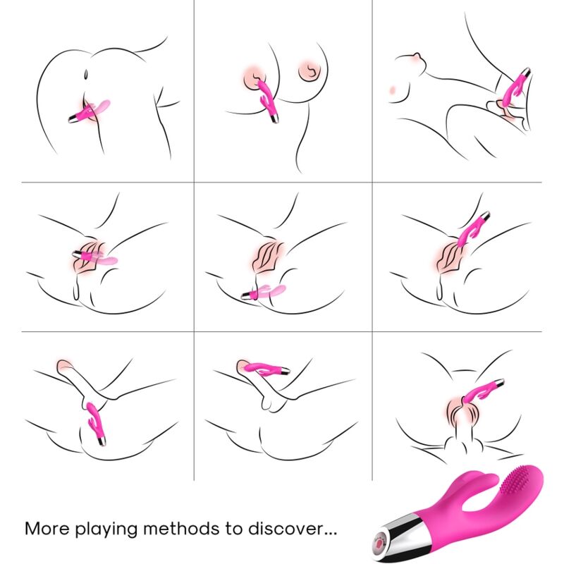 ARMONY - VIBRATOR RABBIT FUCHSIA - Image 4