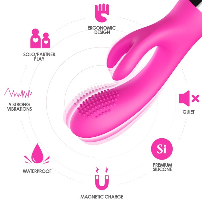 ARMONY - VIBRATOR RABBIT FUCHSIA - Image 3