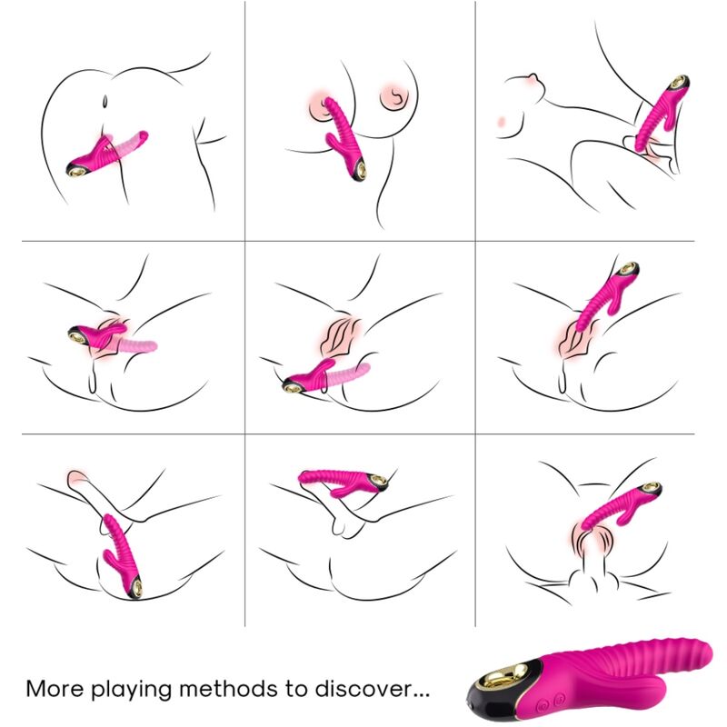 ARMONY - VIBRATEUR ETERNITY SILICONE FUCHSIA – Image 5