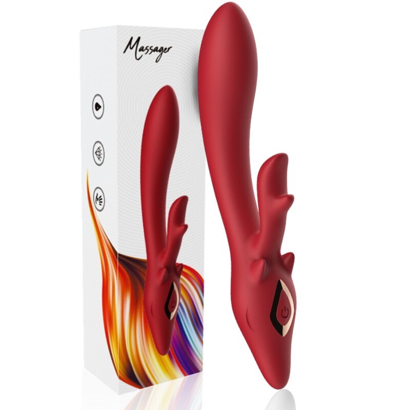 ARMONY - VIBRATEUR ELK RABBIT COURBE ROUGE – Image 5