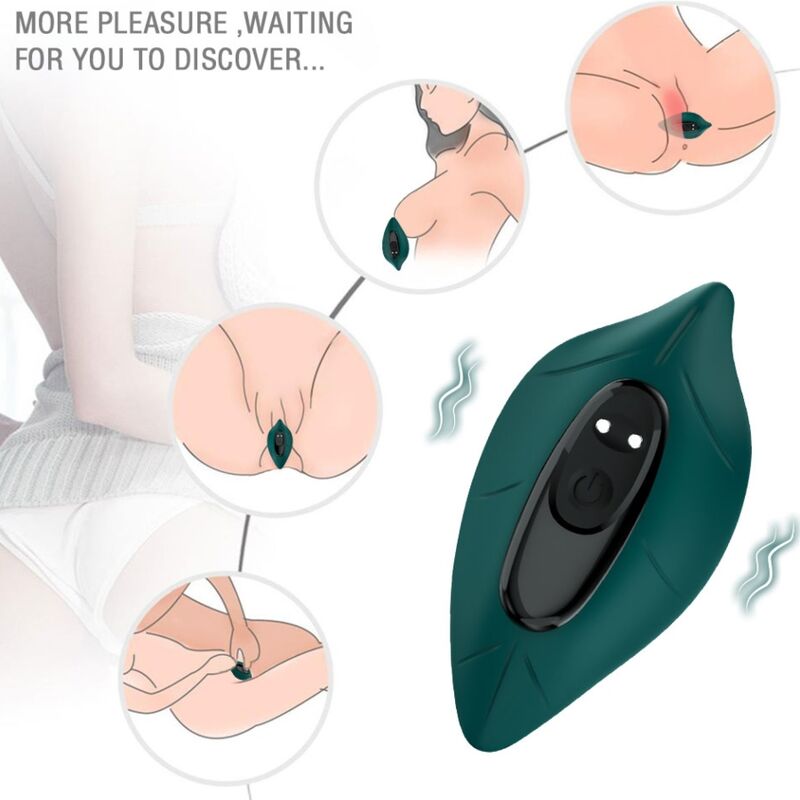ARMONY - TÉLÉCOMMANDE STIMULATEUR & VIBRATEUR VERT – Image 3