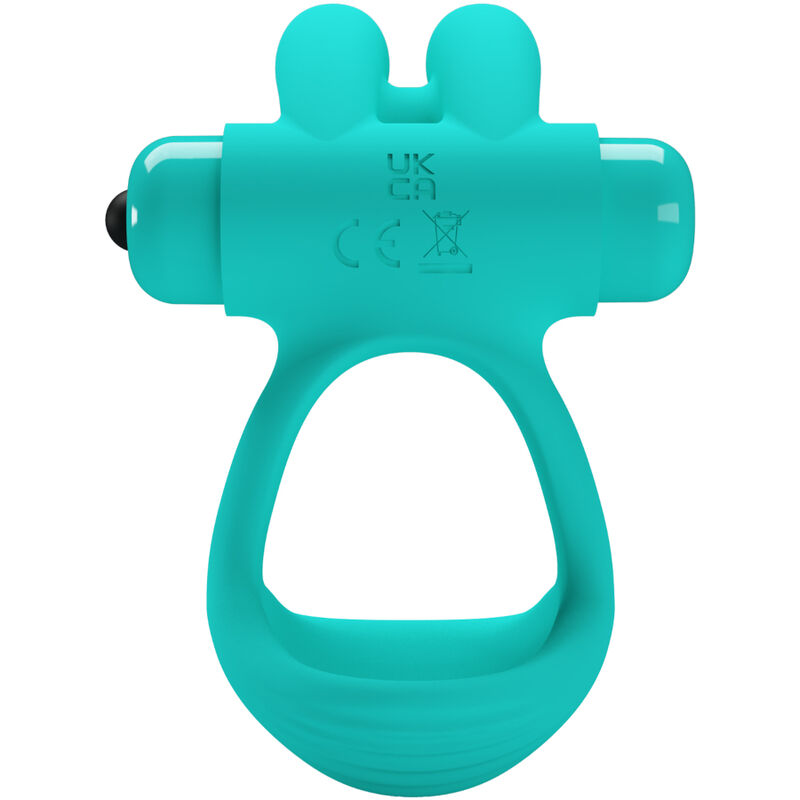 PRETTY LOVE - ANNEAU VIBRATEUR LAPIN VERT DANTE – Image 4