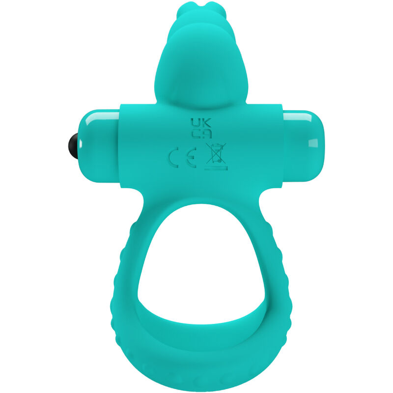 PRETTY LOVE - ANNEAU VIBRATEUR LAPIN VERT FIGGY – Image 4