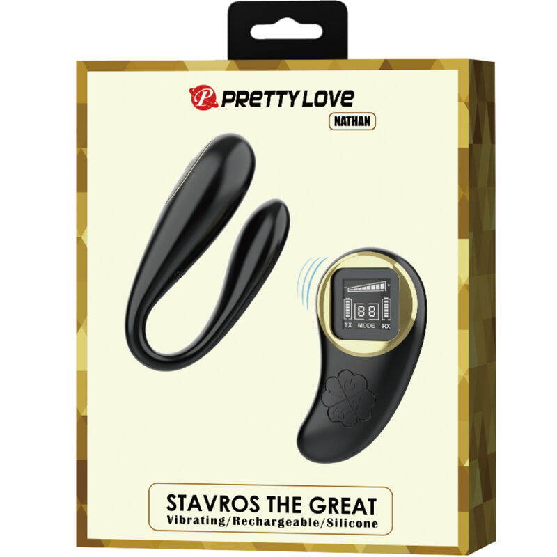 PRETTY LOVE - NATHAN VIBRADOR DOBLE PLACER CONTROL REMOTO - Imagen 6