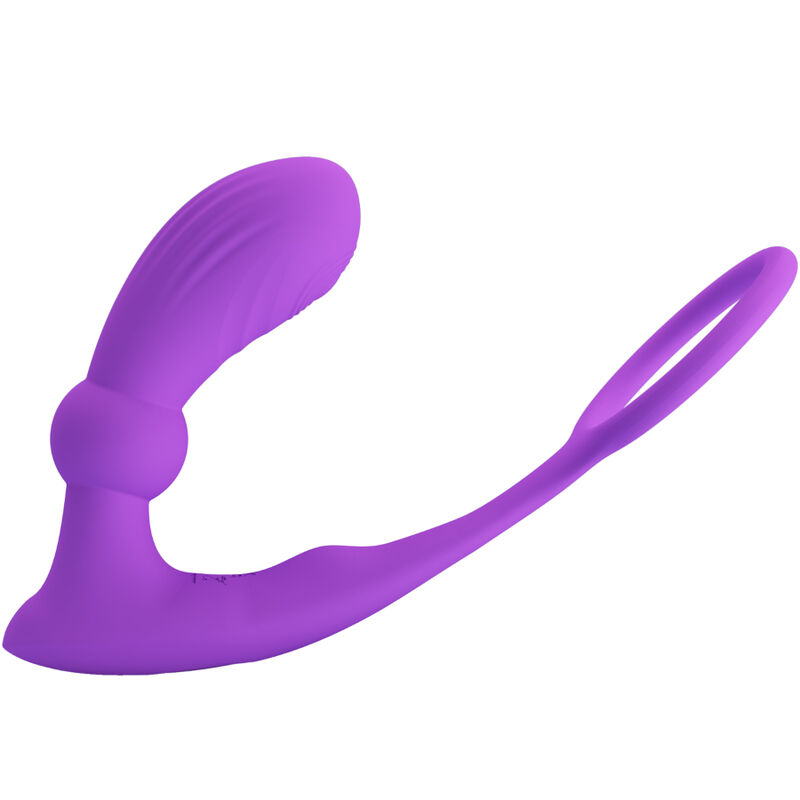 PRETTY LOVE - BAGUE WARREN ET VIBRATEUR ANAL VIOLET – Image 7