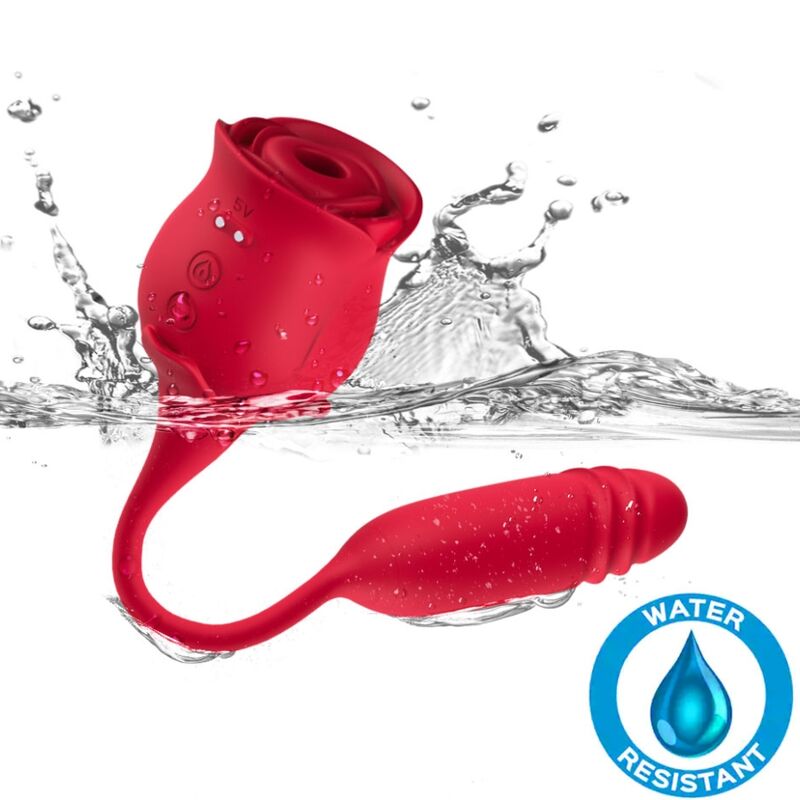ARMONY - ROSEKNIGTH ASPIRATEUR DE CLITORIS ET VIBRATEUR ROUGE – Image 3