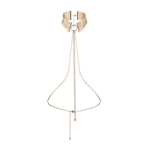 BIJOUX INDISCRETS - DÃSIR MÃTALLIQUE COLLAR METLICO DORADO - Imagen 2