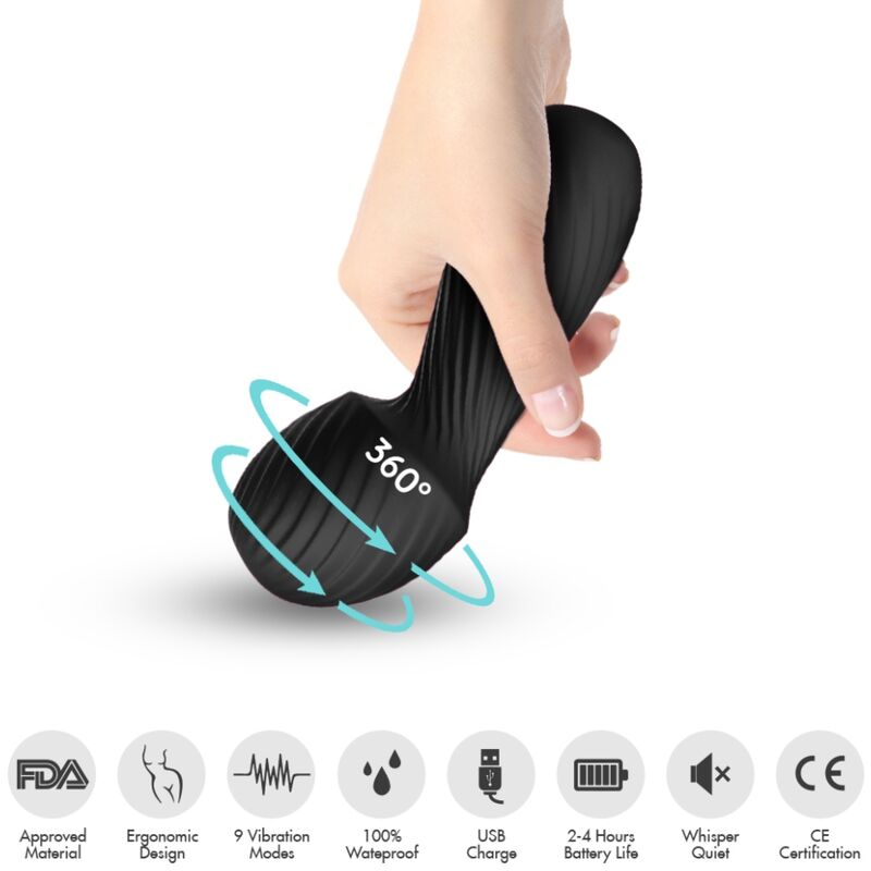 ARMONY - DAZZLE MASSAGER & VIBRATEUR PETIT NOIR – Image 3