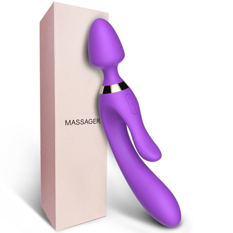 ARMONY - MASSEUR & VIBRATEUR LAPIN VIOLET – Image 4