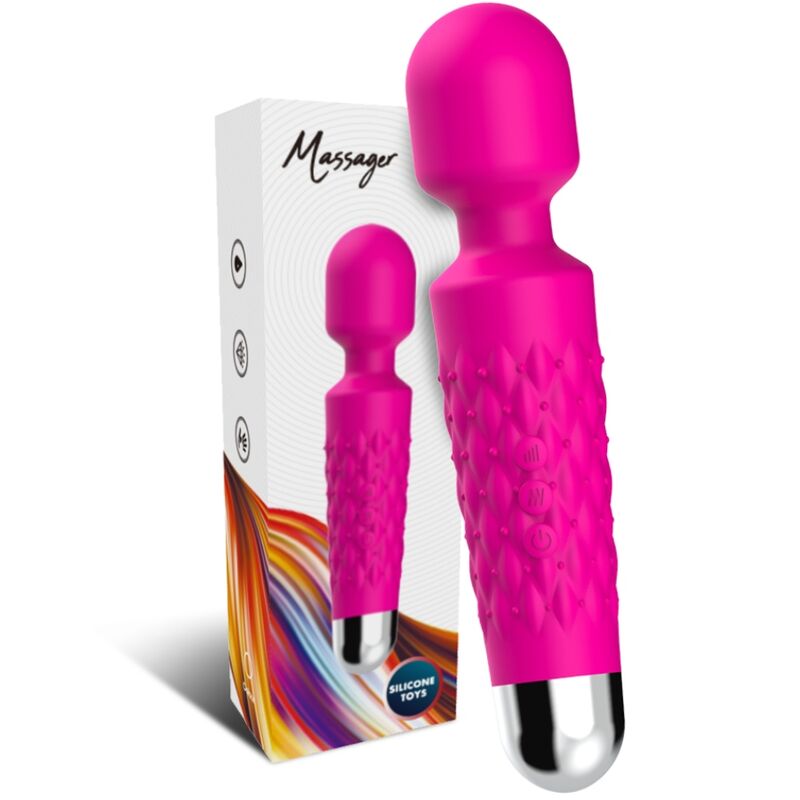ARMONY - MASSEUR & VIBRATEUR POSTMAN TÊTE SUPER FLEXIBLE FUCHSIA – Image 2