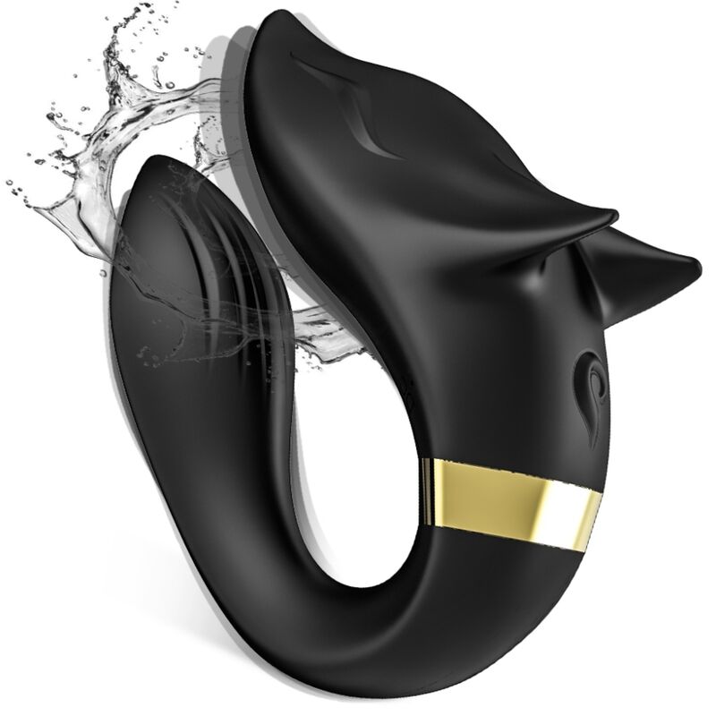 ARMONY - VIBRATORE FOX PER COPPIA TELECOMANDO NERO - immagine 2