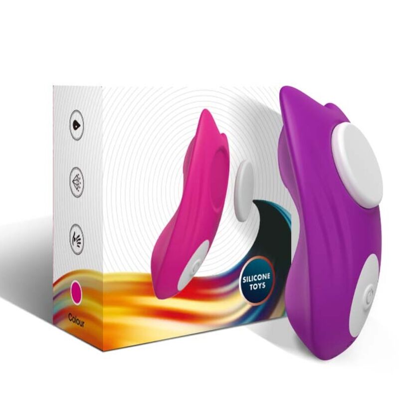 ARMONY - CULOTTE PORTABLE PAPILLON VIBRATEUR TÉLÉCOMMANDE VIOLET – Image 5