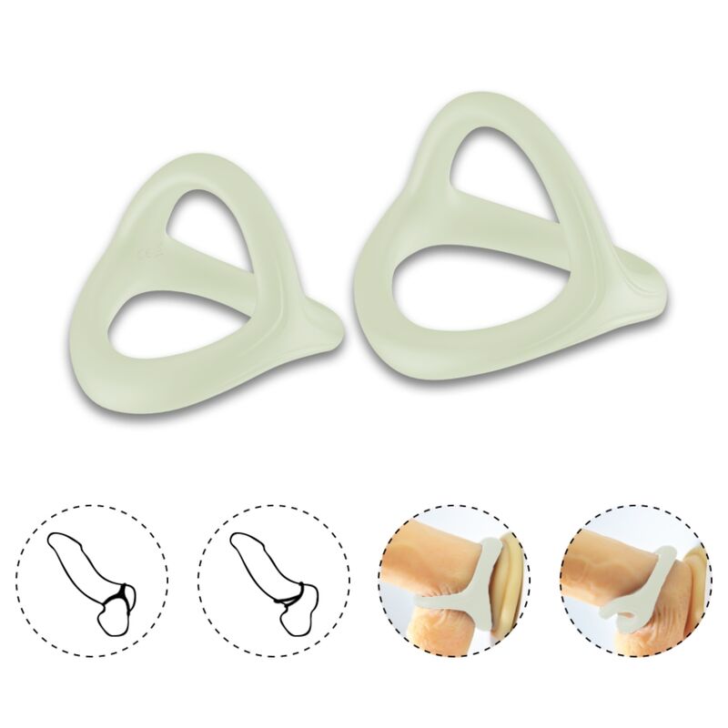 ARMONY - BAGUE DOUBLE SILICONE TRESOR LUMINEUSE – Image 3