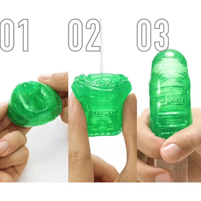 TENGA - UNI EMERALD MASTURBADOR DEDAL - Imagen 3