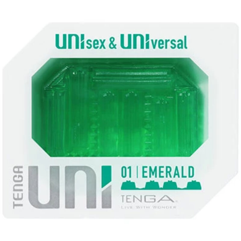TENGA - UNI EMERALD MASTURBADOR DEDAL - Imagen 2