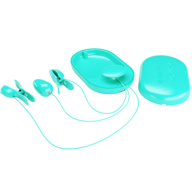 PRETTY LOVE - BOITE SURPRISE PINCE A ELECTRO STIMULATION BLEUE – Image 3
